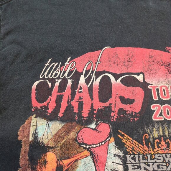 Vintage 2005 Taste Of Chaos Tour Festival T Shirt Small/Med Y2K Grunge Emo Metal - Picture 10 of 16
